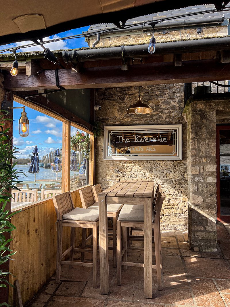 The new-look Riverside, Lechlade